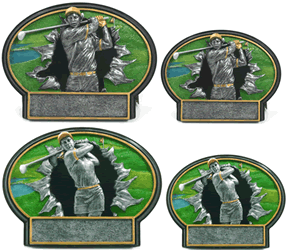 Golf Trophies, Golf Plaques, Golf Medals, Golf Awards